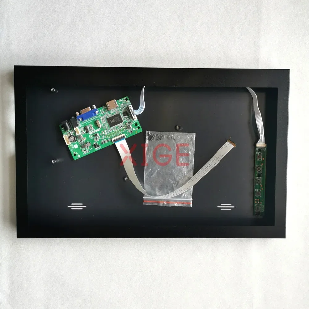

Для HB156FH1 NT156FHM 1920*1080 VGA 15,6 "плата драйвера контроллера и комплект металлического корпуса DIY 30-контактный портативный экран EDP HDMI-совместимый