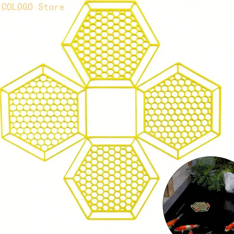Sunny Yellow Wildlife Refreshment Platforms Set Of 4 For Secure Access D0LD