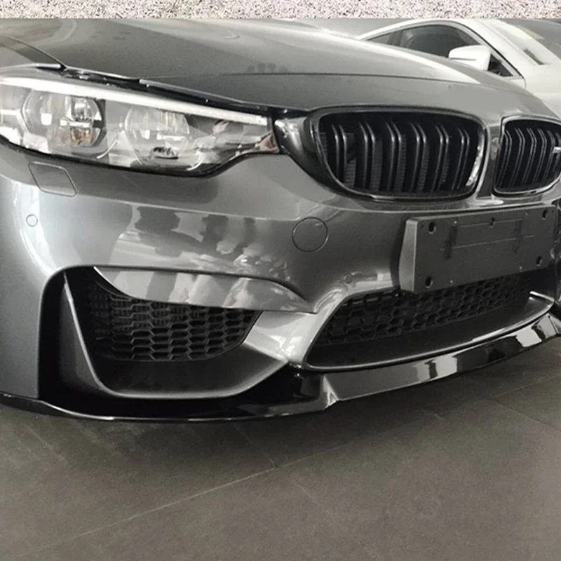 CS StyleFront Bumper Lip Splitter Diffuser Spoiler for BMW M3 F80 M4 F82 F83 2015-2020 Car Accessory Lower Bumper Guard