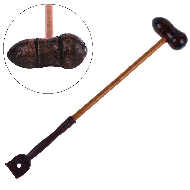 

Wooden Massage Hammer Stress Relax Massage Device Knocking Hammer Releases Muscle Tension And Pain