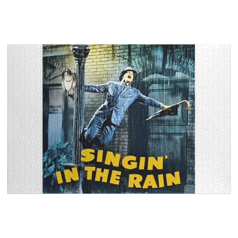 

;Singin' in the Rain (1952) poster poster Jigsaw Puzzle Baby Wooden Christmas Gifts Puzzle