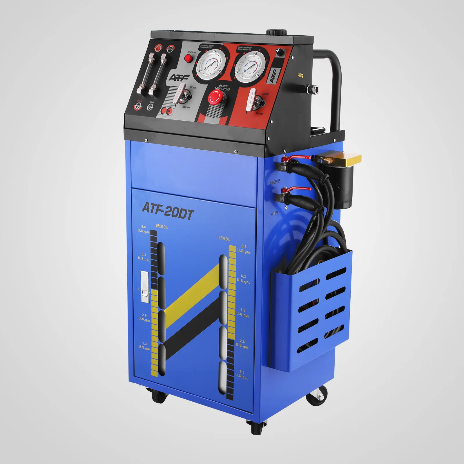 VEVOR DC 12V Auto Transmission Fluid Flush Exchange Machine Oil Exchange Flush Cleaning Gearbox Oil Changer for Gasoline Diesel