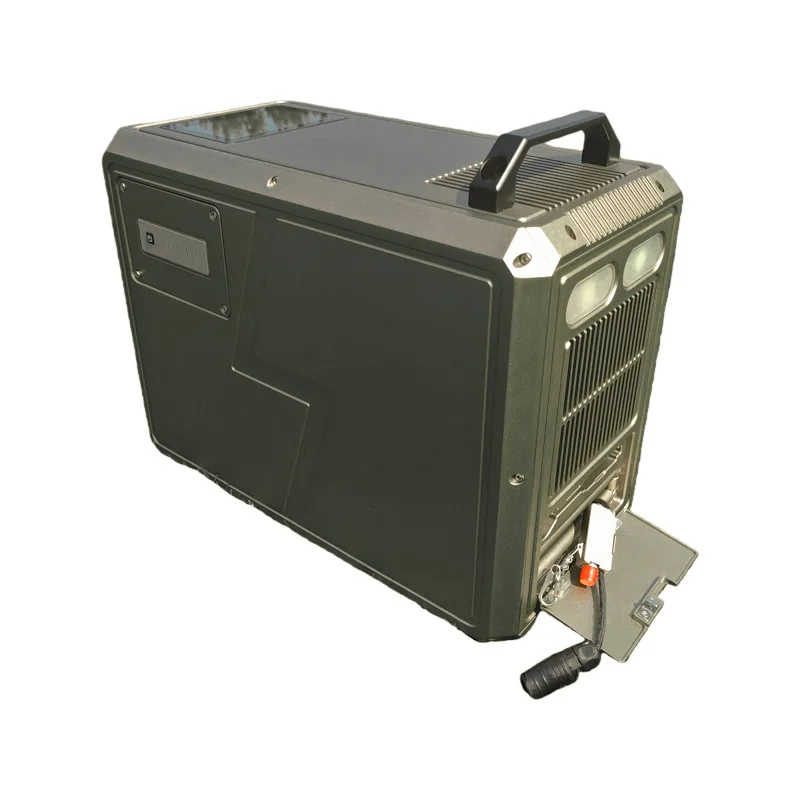 Universal 2KW Portable Power Station with Automated Winch Control, 6S/12S Onboard AC to DC Converter for Long-term Hovering