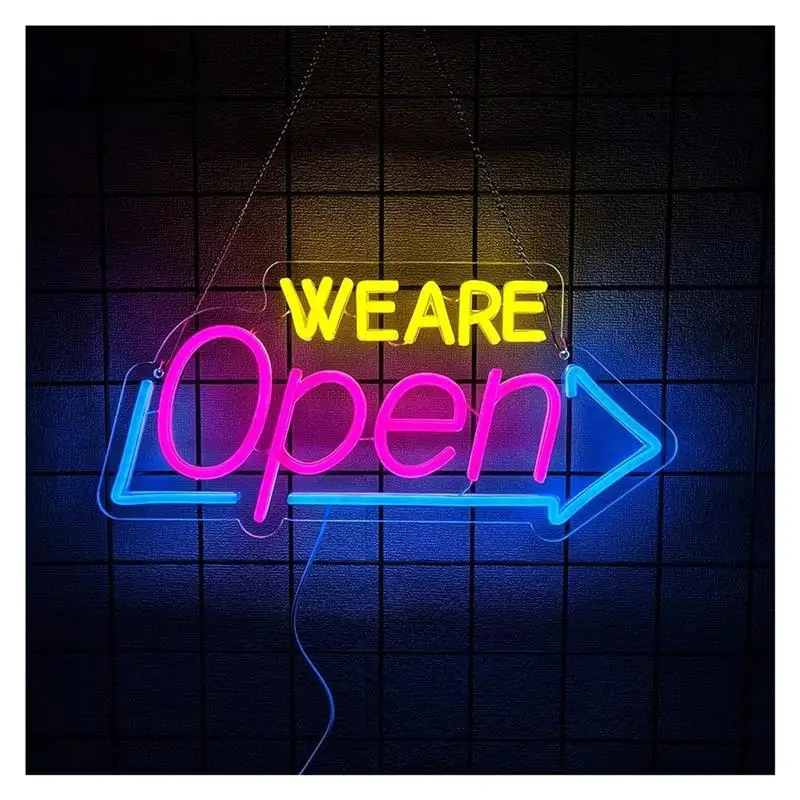 we-are-open-neon-sign-colored-letter-arrow-led-light-dimmable-for-game-room-bar-club-restaurant-party-business-wall-art-decor
