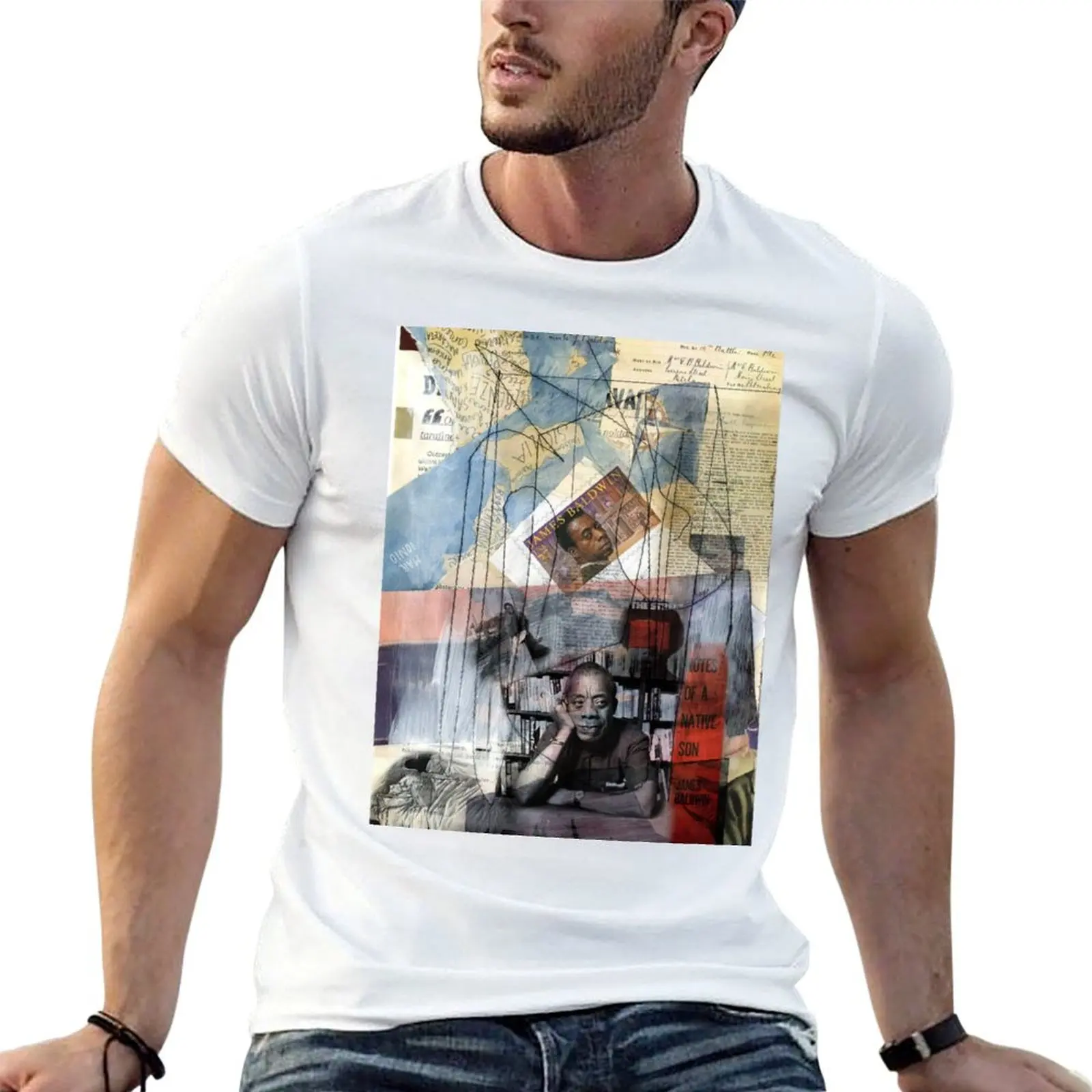 

print baldwin shirt essential t james t custom T-Shirt shirt