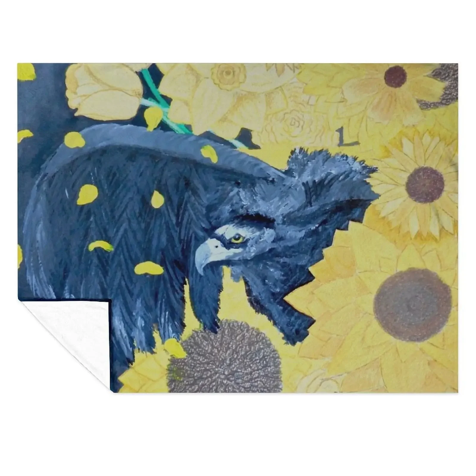 

Vulture of Overexposure Throw Blanket Heavy Thermals For Travel manga Retros Blankets