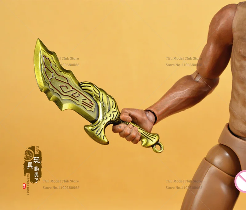 1/6 Scale Male Mini- Toys Greek Mythology God of War Kratos Blades of Chaos For 12-inch Action Figure Soldier Scene Props view 6