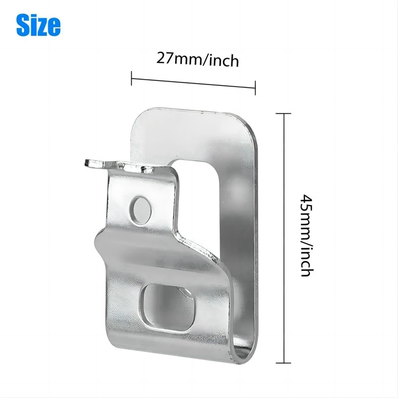 Broca Ferramenta Clipes com Parafusos, Clipes de Correia, Kit Gancho, N268241, Ferramentas Elétricas 20V, DCD980, DCD985, DCD980L2, DCD985L2, 4 peças