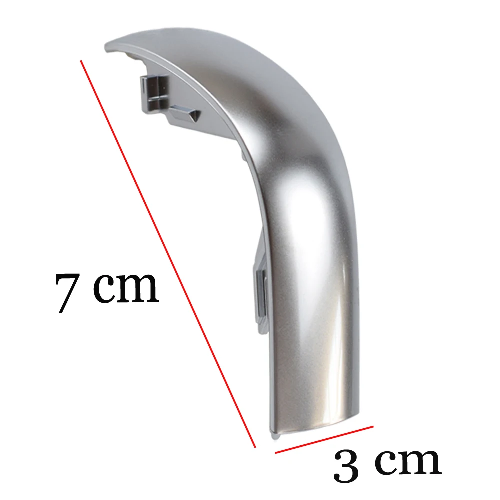 ABS/الجلود السيارات والعتاد التحول المقبض غطاء رأس غطاء الكسوة ل Volkswagen VW CC سيات ليون جولف MK6 كروم/مات #6