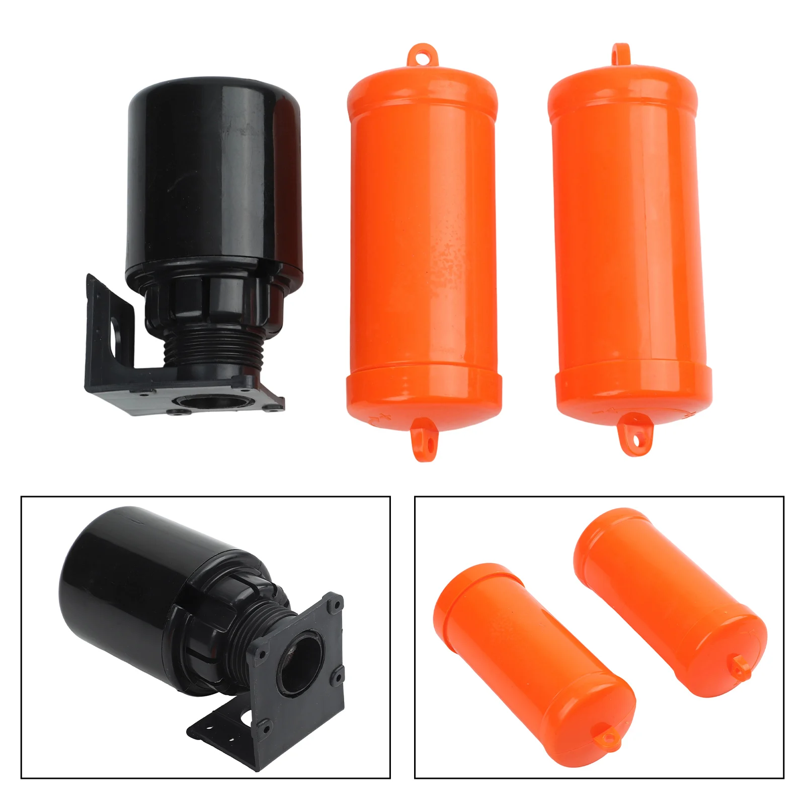 

Water Level Control For Drainage Orange Float Switch Dual-ball Float Mechanism Reinforced Contacts Pool Pump Control