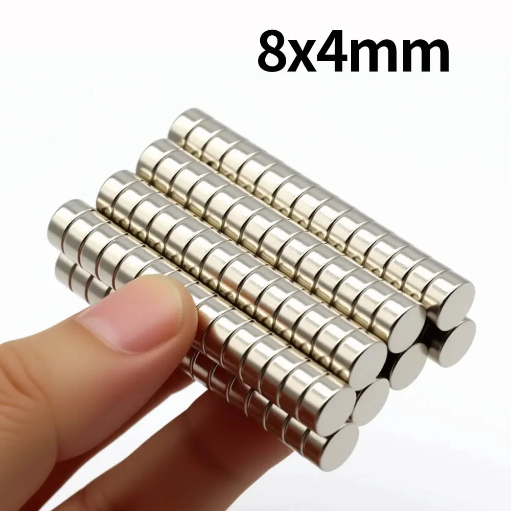 8x3 Neodymium Magnet 20/50/100 Pcs 8mm X 4mm N35 NdFeB Round Super Powerful Strong Permanent Magnetic Imanes 8*3