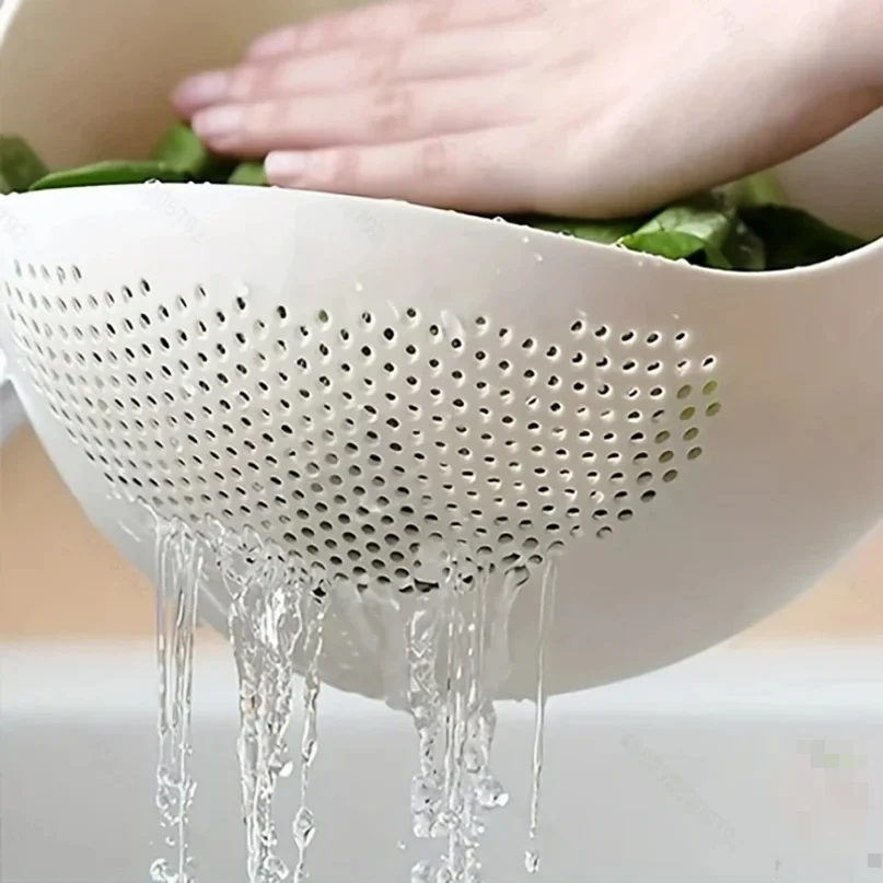 Hot sales  Rice Drain Basket Rice Filter Fruit and Vegetable Drain Sieve Kitchen Supplies Small Tools Multi-Purpose