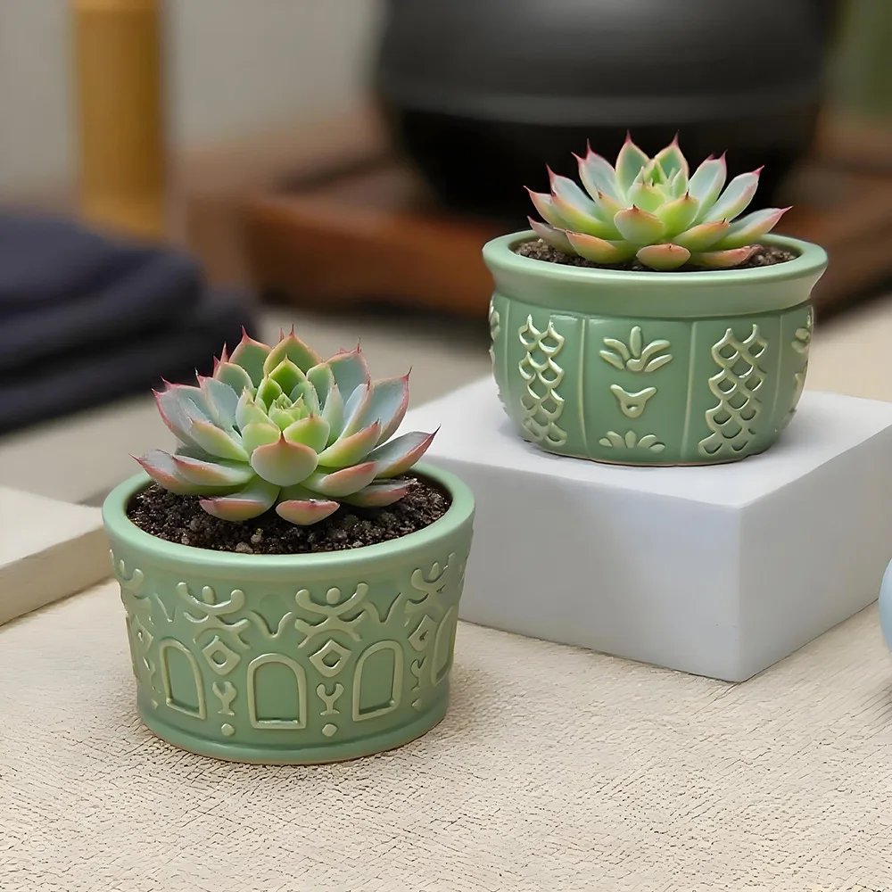 Смоляная форма, долговечная силиконовая форма, форма для цветочного горшка, антипригарная форма для литья гипса, проекты «сделай сам», литье по бетону