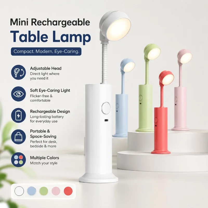 

Multi Functional Flashlight Portable Power Bank Creative LED Desk Lamp Eye Protection Study Dormitory USB Foldable Night Light