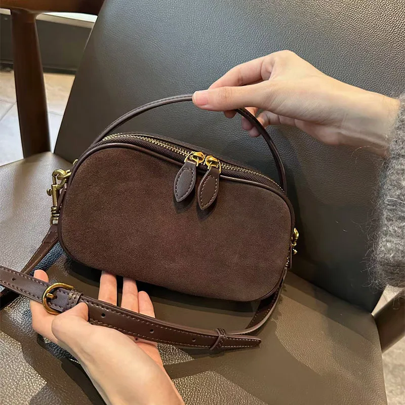 

Роскошная женская сумка на плечо из натуральной яловой кожи, мягкая сумка из коровьей кожи для боулинга, модные роскошные дизайнерские сумки через плечо