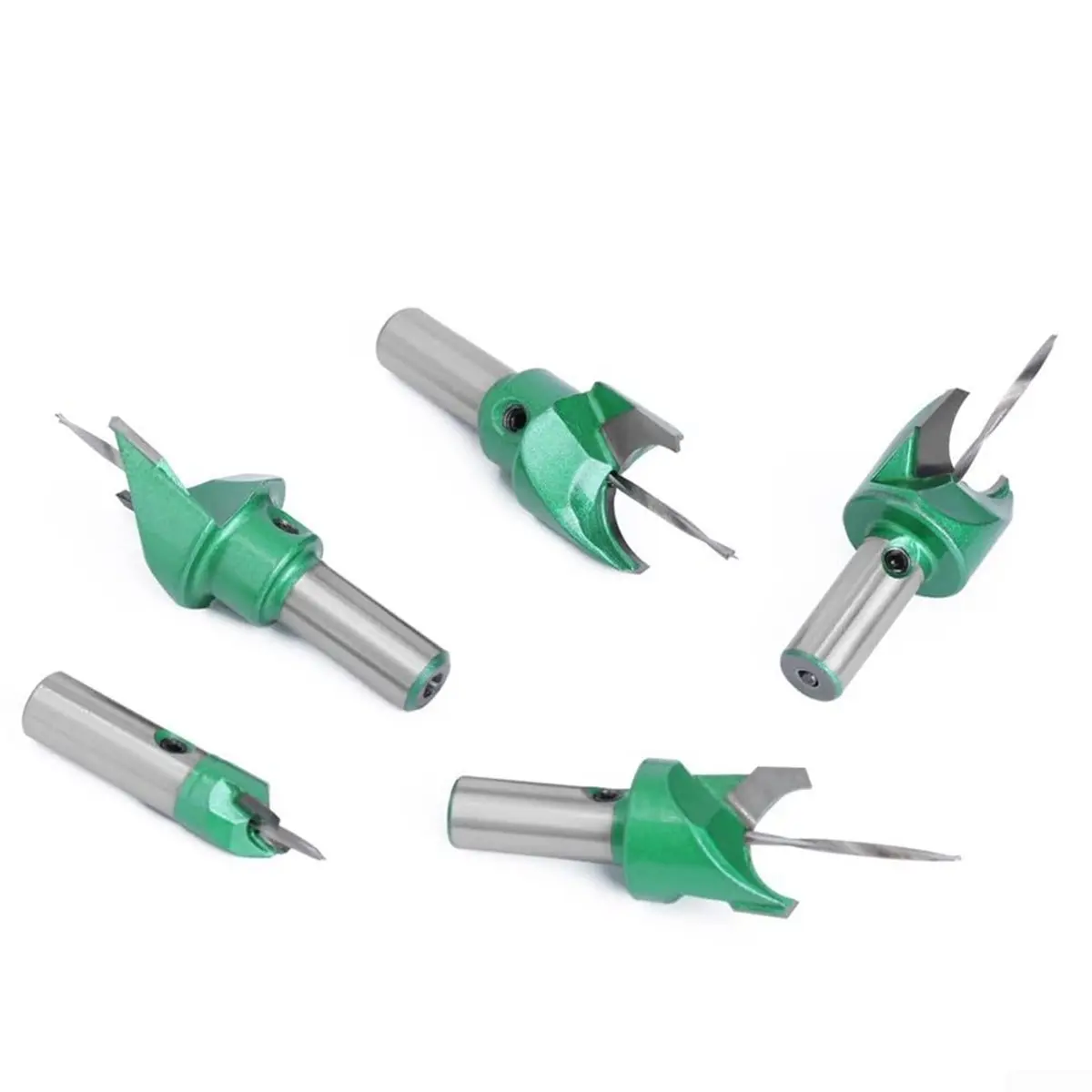 

(CNIM) Набор фрез для шарообразных бусин (6-16 мм) с хвостовиком 10 мм, твердосплавные, для деревообработки, рукоделия и изготовления ювелирных бусин