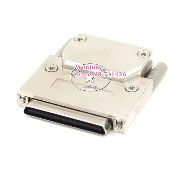 NEW SCSI VHDCI68M-DAS VHDCI 68Pin CN68 Male Metal Shell Adapter Connector 68 pin male free shipping