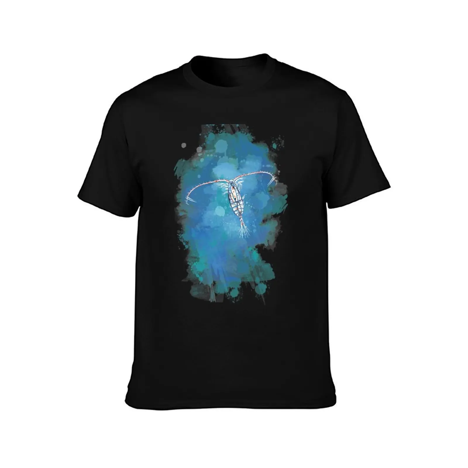 Sea creatures - Copepod T-Shirt Festival Casual Short Sleeve T-Shirt