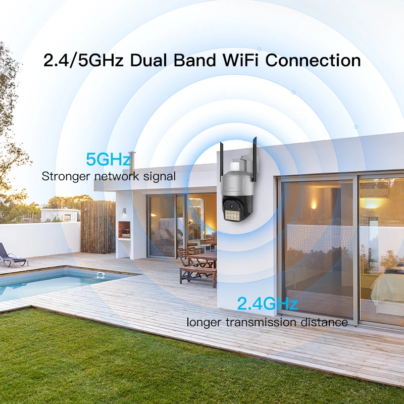 Vstarcam 4MP Wifi Camera Outdoor PTZ IP Camera Full Color Night Vision Wireless CCTV Video Surveillance 2K IP Security Camera