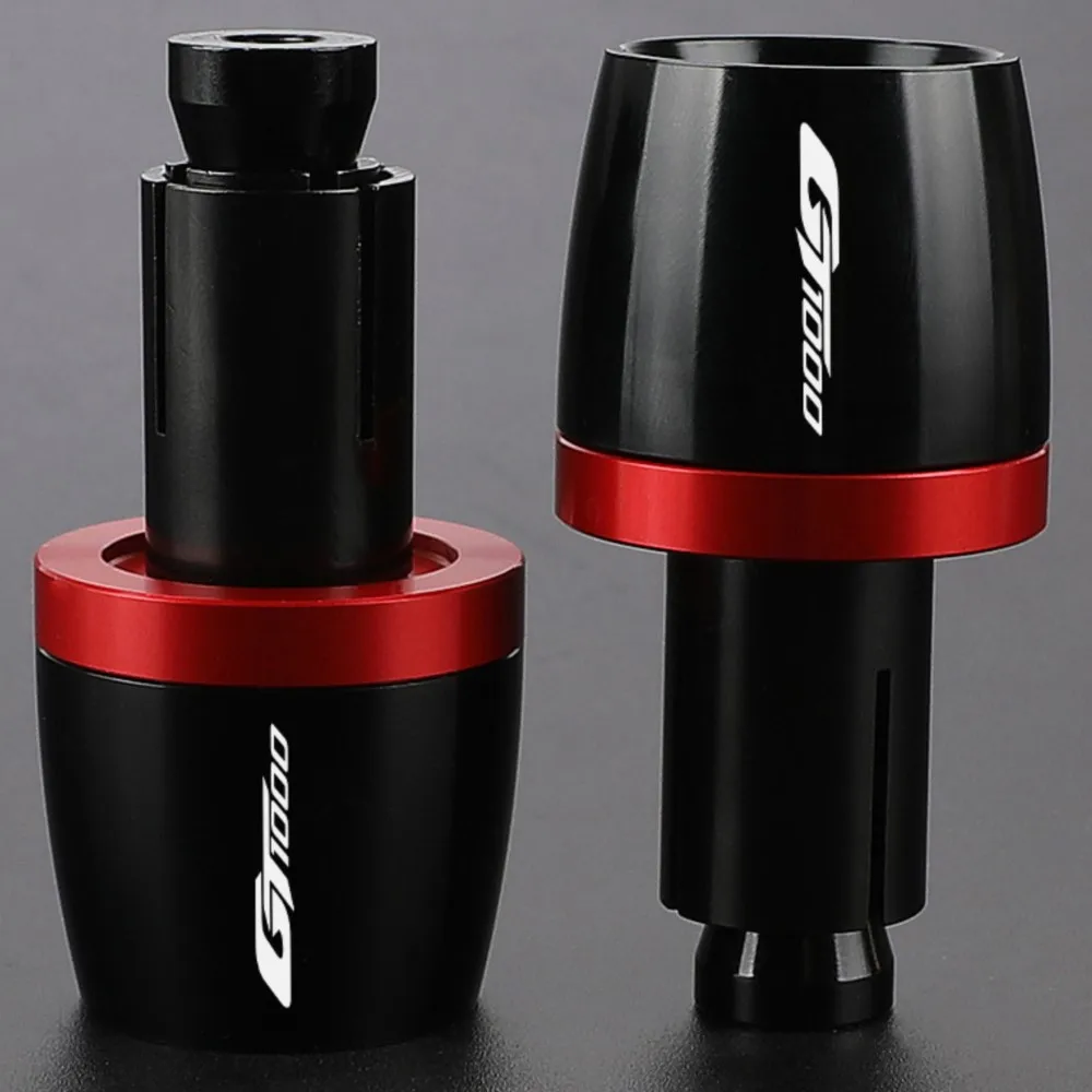 

GT 1000 Universal 7/8'' 22MM CNC Handle Bar End For DUCATI GT1000 2006-2010 2009 Hand Grip Handlebar ends Plug Cover 2008 2007