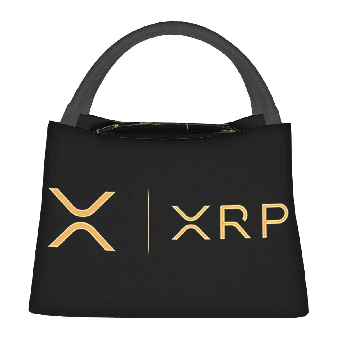 XRP Cryptocurrency XRP Insulated Lunch Bag for Women Kids Portable Food Boxes Thermal Lunch Box Tote