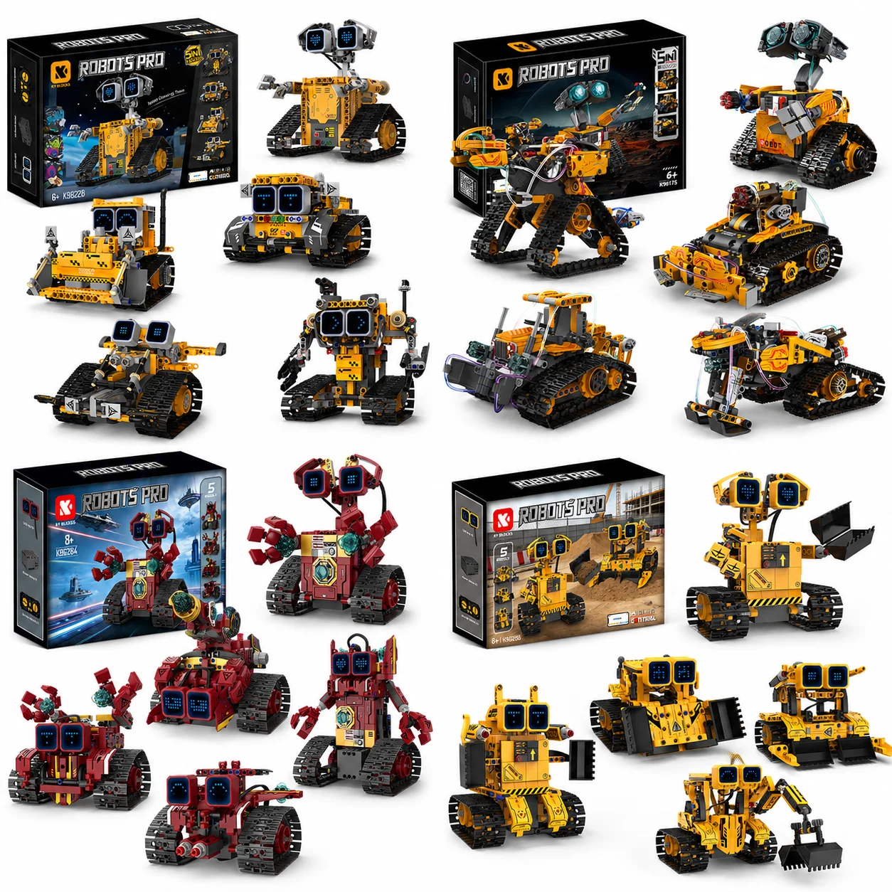hot-5-in-1-wall-e-robot-building-block-digital-display-rc-app-control-excavator-bulldozer-bricks-toys-for-kids-birthday-gifts