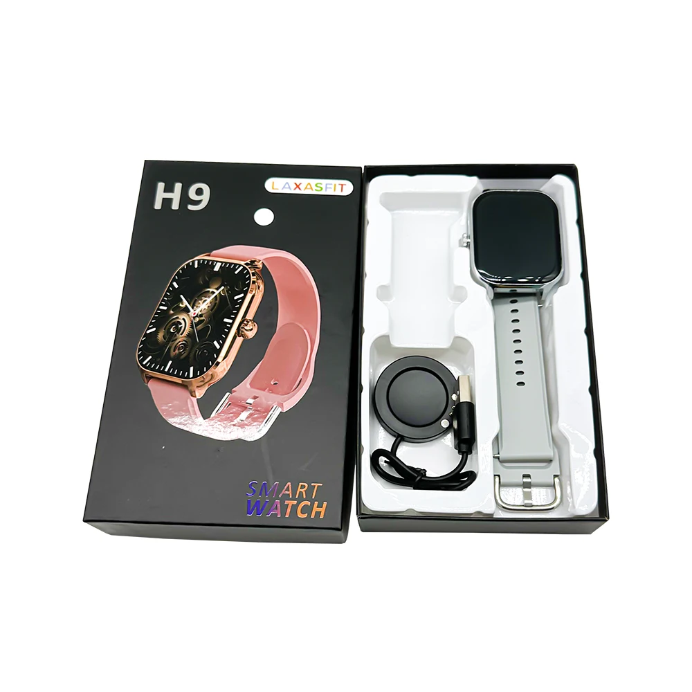 Commercio all'ingrosso H9 BT Call Sport Smartwatch cardiofrequenzimetro monitoraggio della salute Sport Fitness Tracker Smart Watch Smartwatch economici