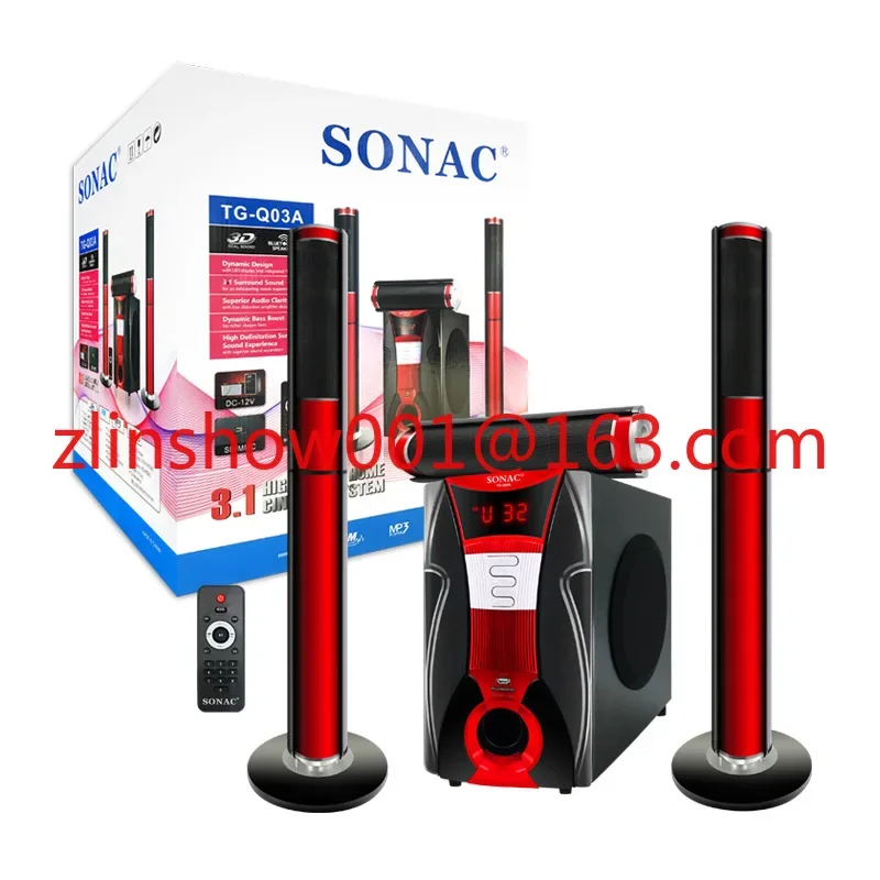 Audio home combination bluetooth audio subwoofer home theater k song set home theater system