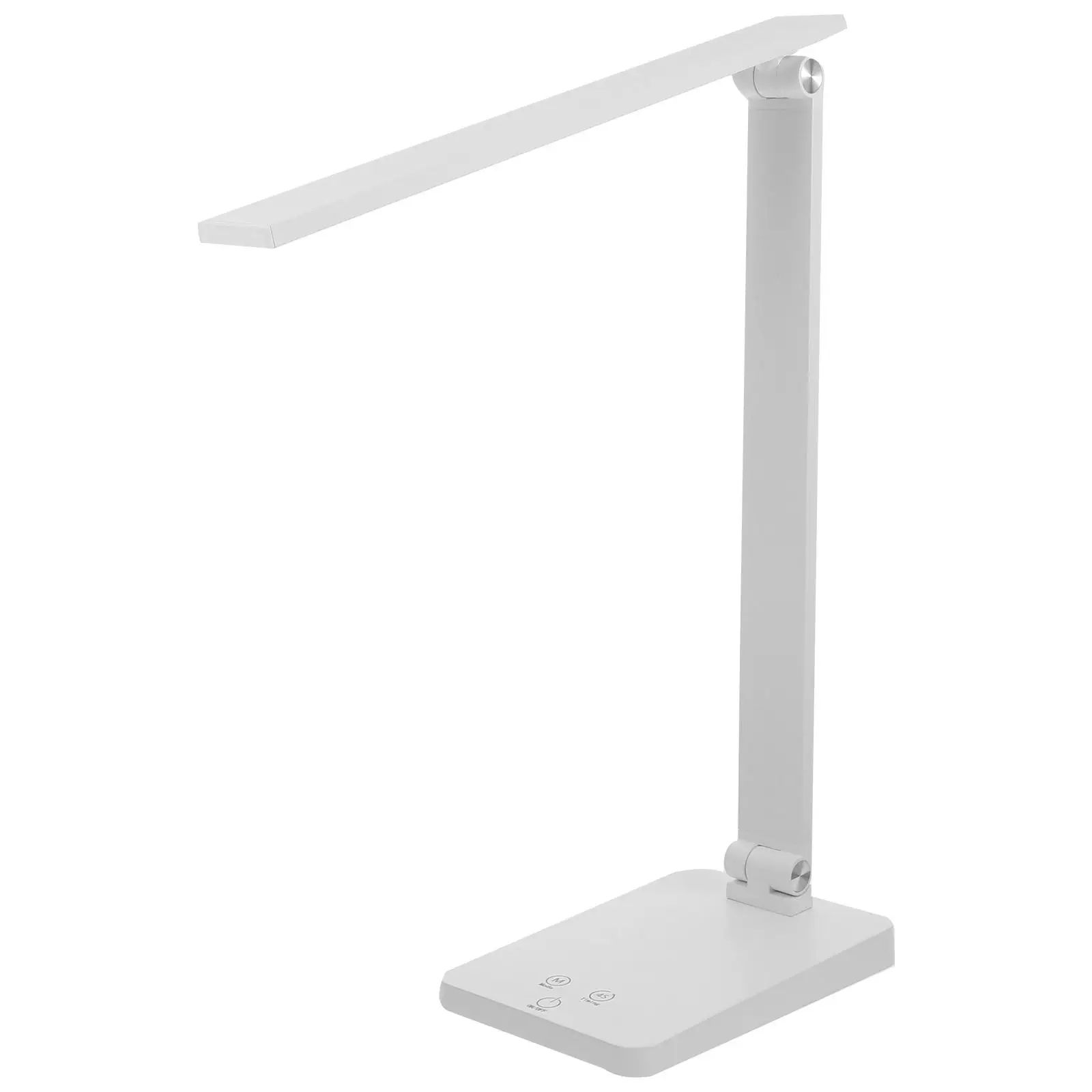 

Desk Lamps Eye Protection Usb Lights Desktop Charge Touch Control Silver Table for Bedroom Student Use