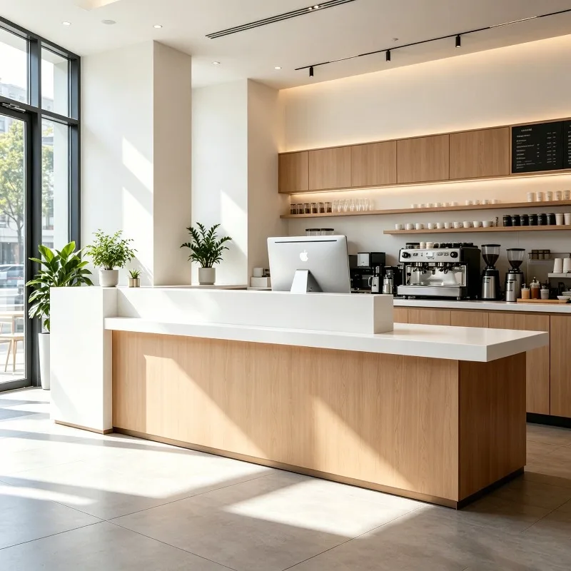 Custom Bar Cake Bakery checkout page Food & Drink Coffee Shop Yoga Studio Clothing Women's Clothing Shop Front Desk Reception