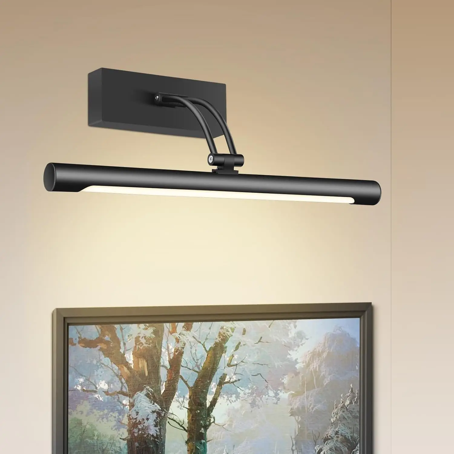 

Hardwired Picture Light for Wall Black, 36cm Night Light LED Wall Sconces for Pictures,Dart Board Lights Picture Lights