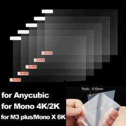 5/10PCS Screen Protector Film LCD SLA Protective Film For Anycubic Photon M3 Plus Photon Mono X 6K 3D Printer Parts 6.23-10.1in