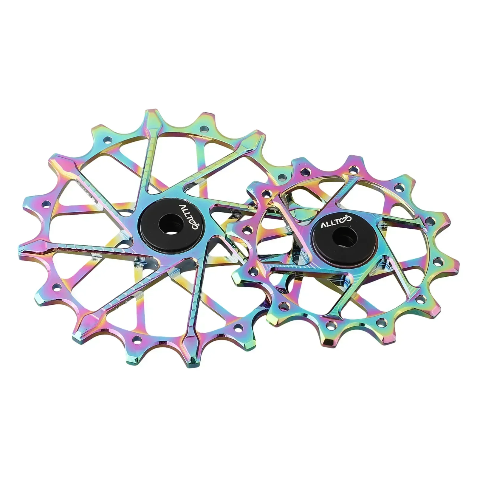 

2pcs Bike Rear Derailleur Pulley Wheels 12T+16T CeramicsBall Bearing For Sram Nx Gx Xx1 Bicycle Rear Derailleur Guide Wheel