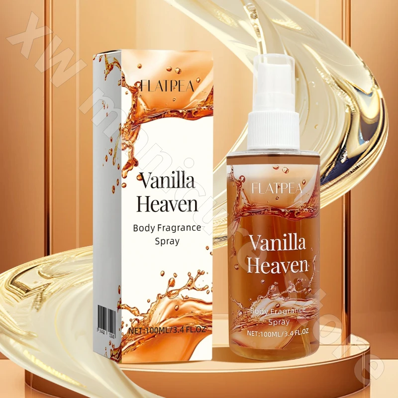 Vanilla Body Spray Alcohol-free Mild Formula Non-irritating To Skin Long-lasting Fragrance Long-lasting Light Fragrance 100ml