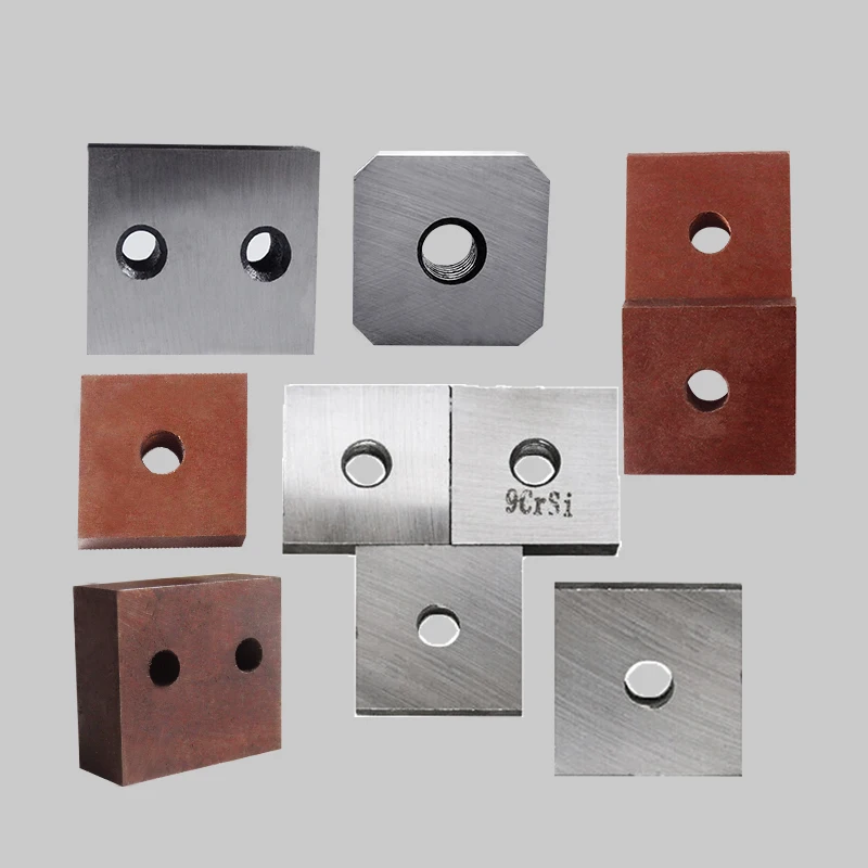 2 Hydraulic Straightening Machine Cutter Blade Lathe Cutter Inserts Corner Iron Blade Processed Crusher Blade