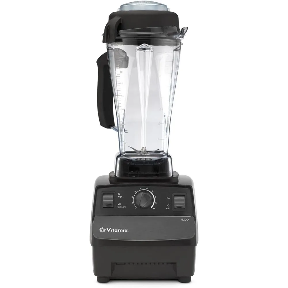 

5200 Blender, Professional-Grade, Container, Self-Cleaning 64 oz, Black/Grey