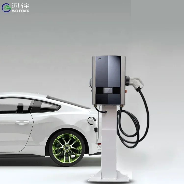 Stazione di ricarica per caricabatterie EV per auto elettrica veloce CC da 40KW CCS2 Scatola da muro standard europea con supporto e certificata CE per uso domestico