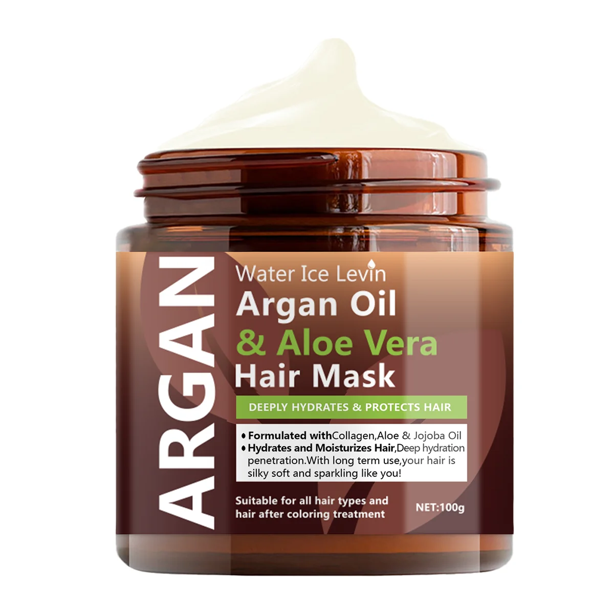 Argan Oil & Aloe Vera Hair Mas - đánh giá và giá Hair Care Gisou