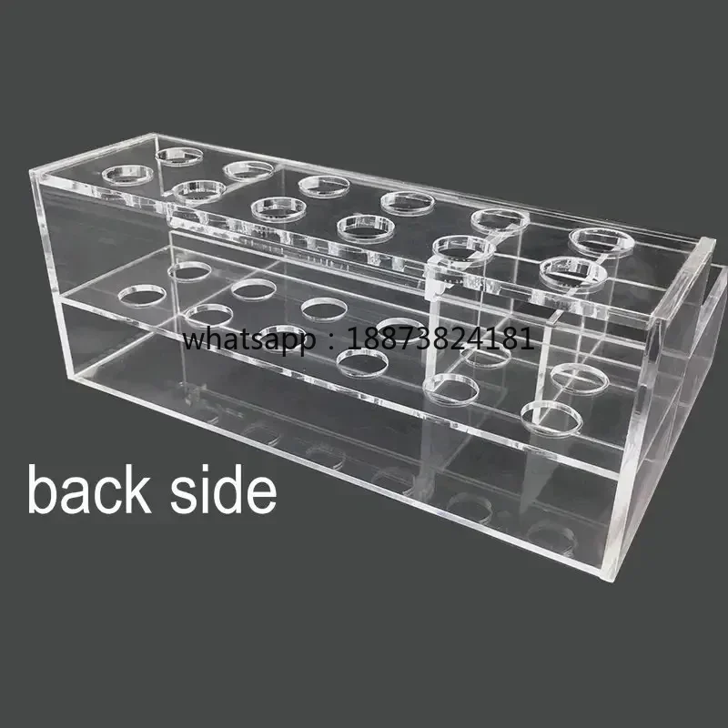 Perspex Acrylic Medical Organizer Lucite Adhesive Applicator Dispenser Acrylic Resin Holder fast shipping