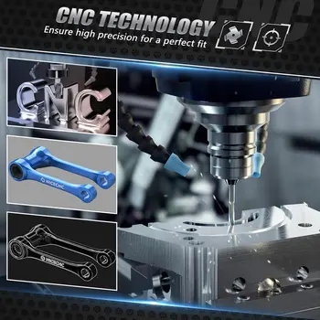 NICECNC 야마하 WR250F WR450F 2016-2025용 1.25인치 로워링 링크 (YZ250F 2014-2025, YZ450F 2009-2025, YZ250FX 2020-2025 호환) 8 best sales yz450f - №5