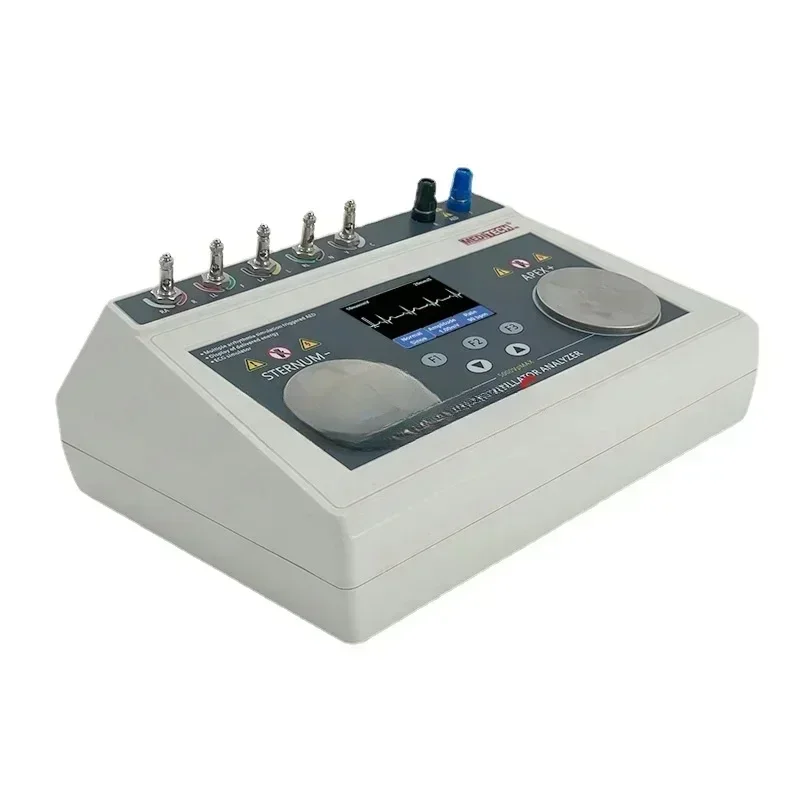 Multi-Mode AED Defibrillator Cardiac Analyser with ECG Function Portable Automated External Defibrillation Testing Machine