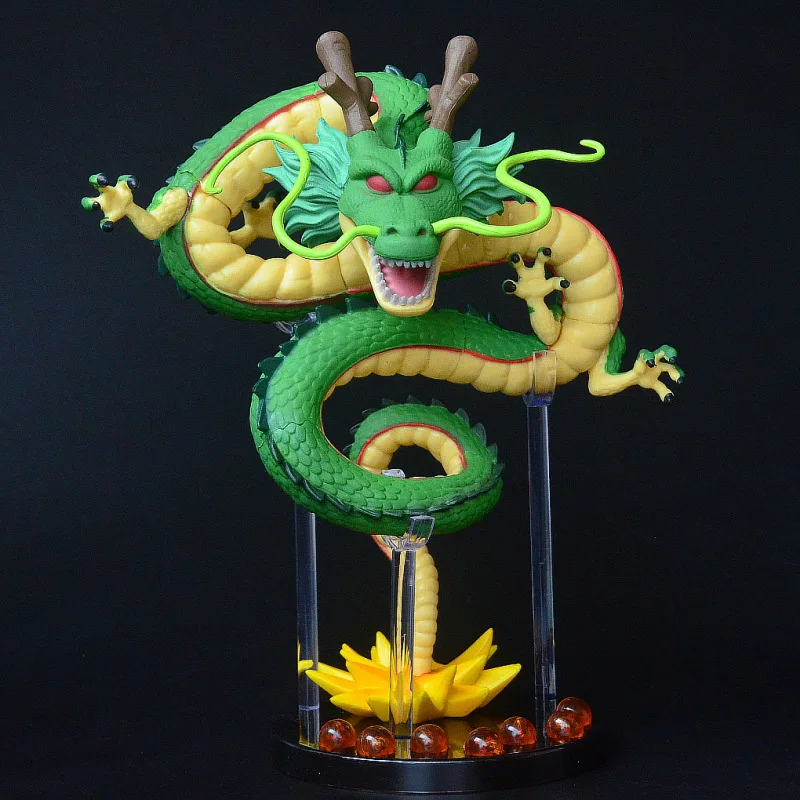 18CM Dragon Ball Z Shenron Figure Anime Figurine Doll Shenlong Gift PVC Model Statue Briquedos Accessories Collectible DBZ Toys