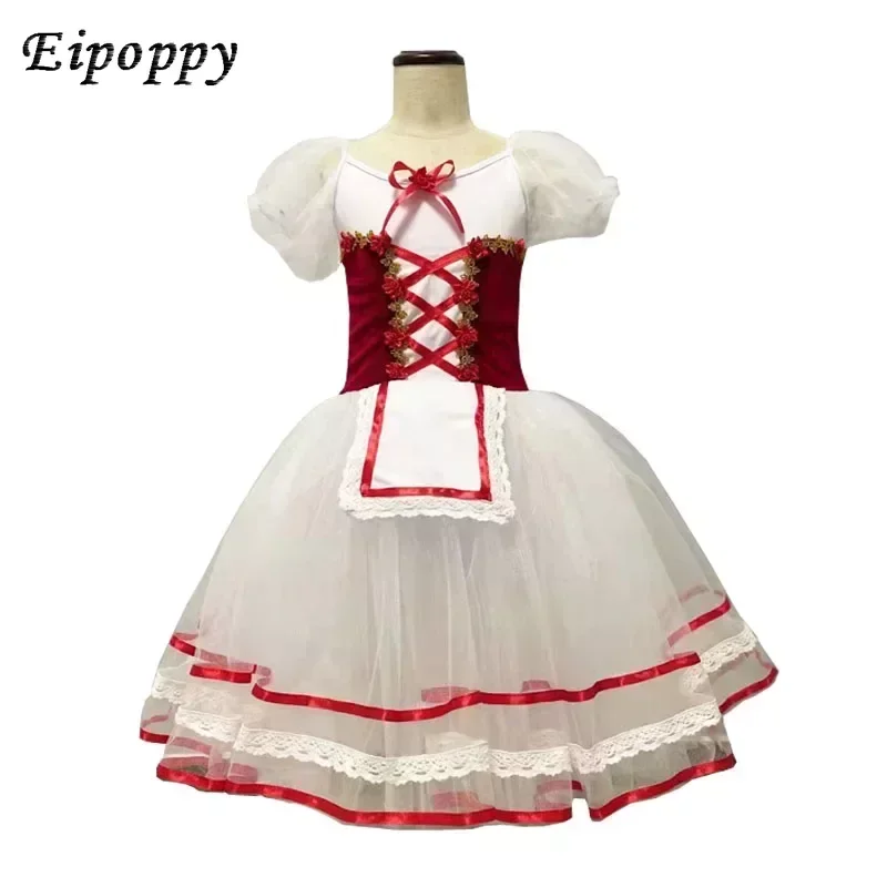 

Kids Ballet Dress Modern Dance Costume Ballerina Swan Dance Performance Costumes Wear