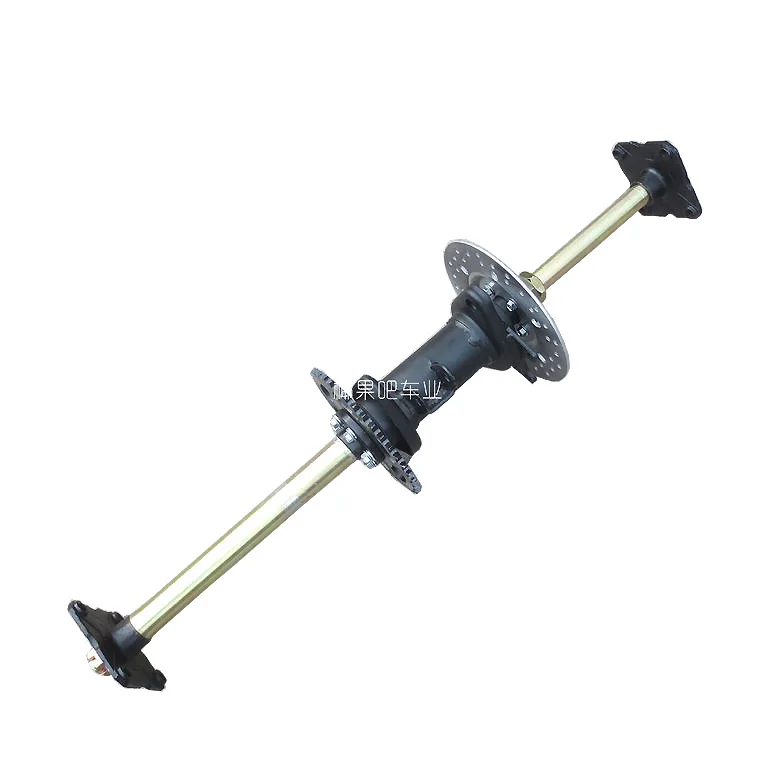 

Modified DIY four-wheel kart accessories, big bull beach car rear axle, rear axle rear drive belt flange 81CM
