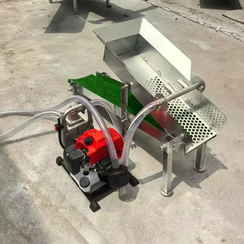 Portable No. 1 gas-fired gold panning tank | 1.6kW small gold washing machine for small gold exploration
