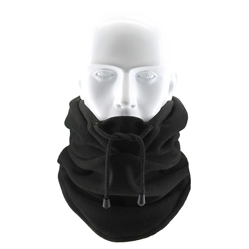 New Fashion Warm Cap Winter Men Women Hat Waterproof Thermal Polar Fleece Balaclava Hat Hooded Neck Warmer Hike Cycling Cap