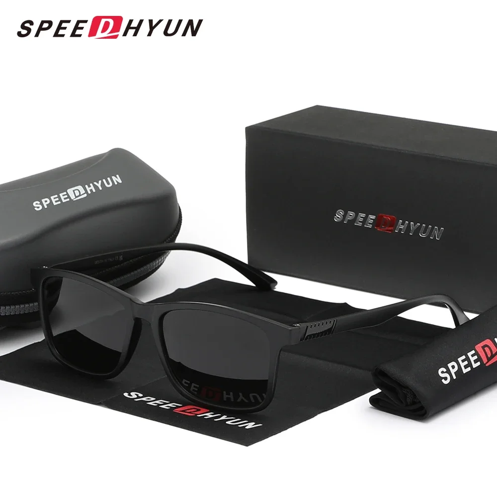 SPEEDHYUN في الهواء الطلق الدراجات TR90 إطار نظارات واقية الرجال نظارات نسائية الصيد القيادة الاستقطاب UV400 الصيف نظارات