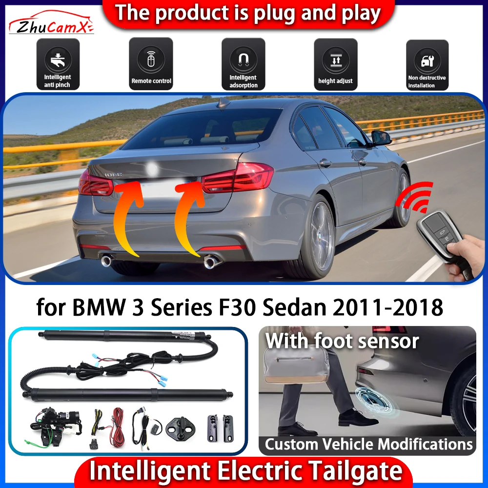 

ZhuCamX Smart Powered Tailgate System for BMW 3 Series F30 Sedan 2011-2018 Automatic Intelligent Electric Trunk Lift Control Kit