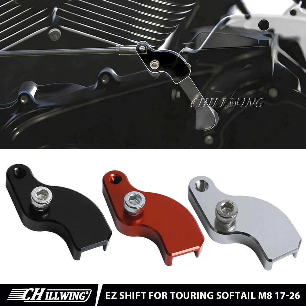 Kit de Assistência para Marcha Neutra M8 EZ Shift para Harley Touring, Street Road Glide, Softail, Fat Boy, Low Rider e Trike 2017-2026