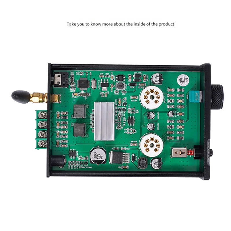 

ABSQ-Vacuum Tube Pre Amplifier Stereo Audio Pre-Amp Bile Hifi Bluetooth Preamp 12V 2A